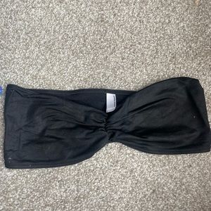 Black bandeau. Size large.